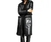 Mauritius 4-in-1 Leather & Sherpa Vest/jacket/coat In Black In Black