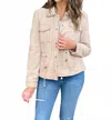 Mauritius Amaly Drawstring Jacket In Chalk In Neutral