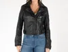 Mauritius Peggie Leather Jacket In Black In Black