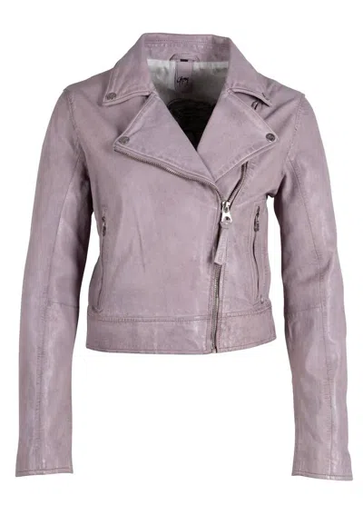 Mauritius Julene Jacket In Light Lavender In Pink/purple