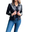 Mauritius Lusan Jacket In Vintage Black In Blue