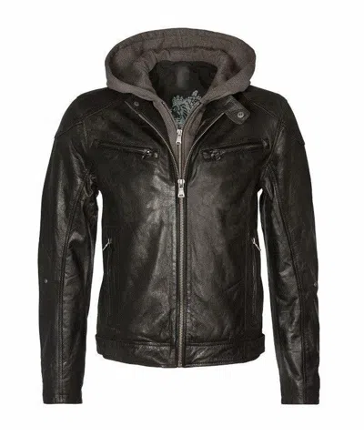 Mauritius Men's Biko Rf Leather Jacket - Black
