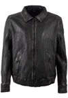 Mauritius Men's Black Jason Uf, Leather Jacket In Black