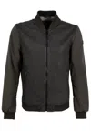 Mauritius Men's Green Horizon Cf Leather Jacket, Olive In Green