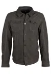 Mauritius Men's Green Sedro Rf Leather Jacket, Khaki In Green