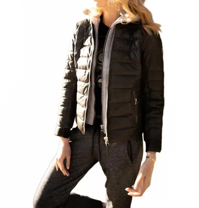 Mauritius Robin Leather Jacket In Black In Multi