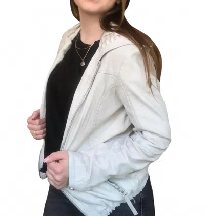 Mauritius Suse Rf Jacket In White Denim
