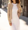 Mauritius Women's Neutrals Tila Rf Leather Jacket, Beige In White