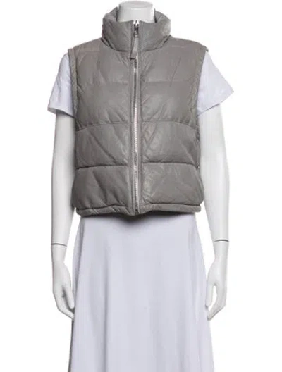 Pre-owned Mauritius Vest In Grey
