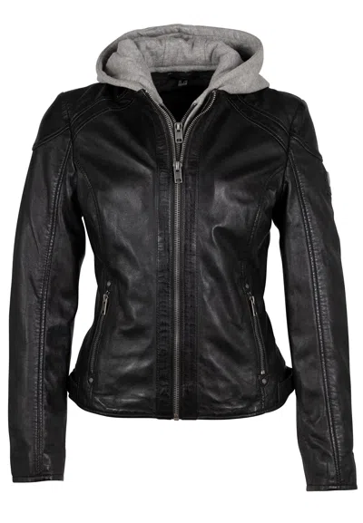 Mauritius Women's Allice Rf Leather Jacket, Black