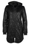 Mauritius Women's Arjeta Cf Leather Jacket, Black In Black