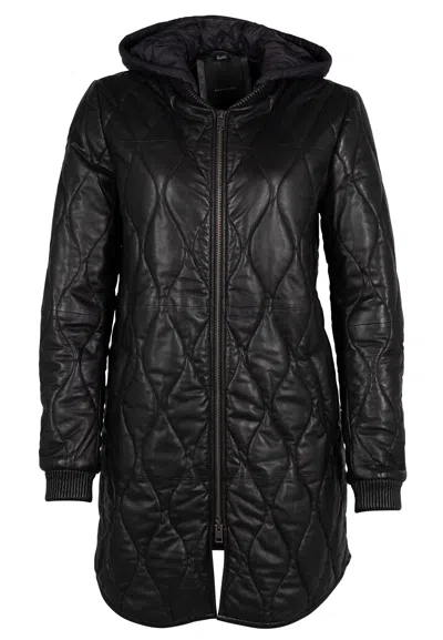 Mauritius Women's Arjeta Cf Leather Jacket, Black