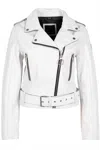 Mauritius Women's Celin Rf Leather Jacket, White In White