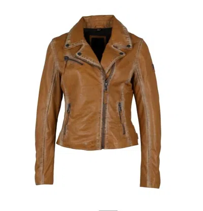 Mauritius Women's Christy Star Jacket In Honeycomb In Brown