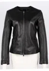 Mauritius Women's Tjara Cf Leather Jacket, Black In Black