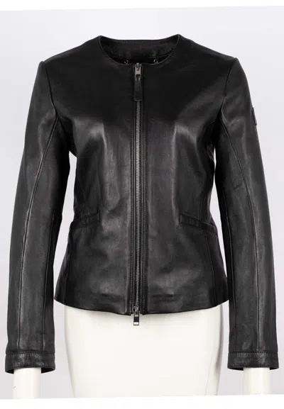 Mauritius Women's Tjara Cf Leather Jacket, Black