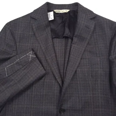 Pre-owned Maurizio Baldassari $1095  Gray Flannel Sport Coat Jacket Mens Us 40r (italy 50r)