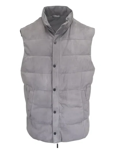 Maurizio Baldassari Button Down Gilet In Multi