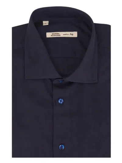 Maurizio Baldassari Button Shirt In Blue
