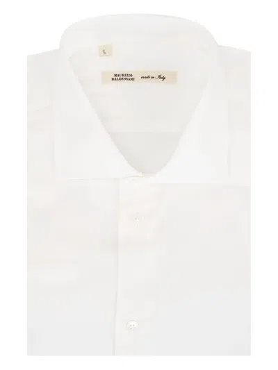 Maurizio Baldassari Button Shirt In White