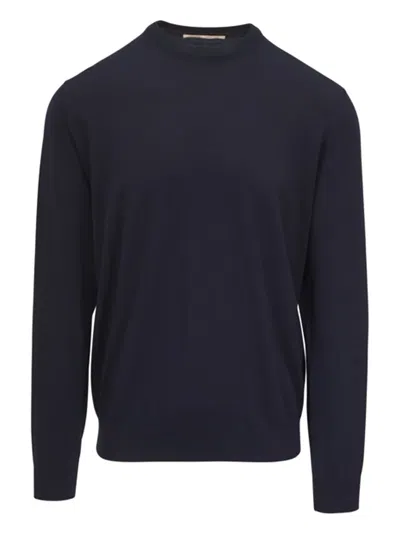 Maurizio Baldassari Crew-neck Sweater In Blue
