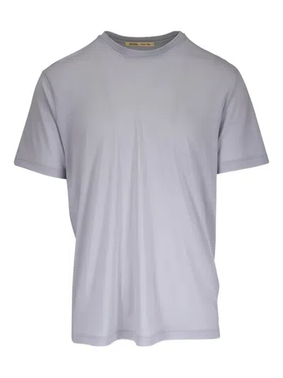 Maurizio Baldassari Crew-neck T-shirt In Gray