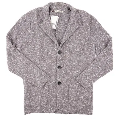Pre-owned Maurizio Baldassari F/w 24-25 Wool Cardigan Sweater-blazer M (eu 50) Swacket In Brown