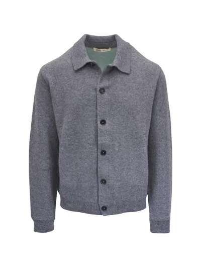Maurizio Baldassari Jacquard Jacket In Gray