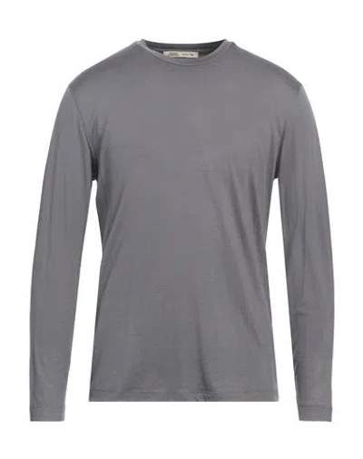 Maurizio Baldassari Man T-shirt Grey Size Xl Virgin Wool