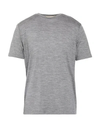 Maurizio Baldassari Man T-shirt Grey Size Xxl Virgin Wool In Gray