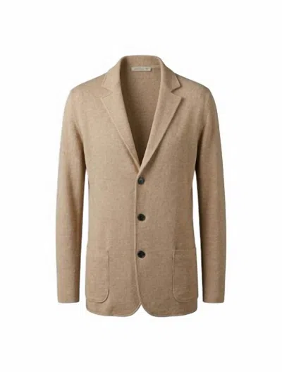 Maurizio Baldassari Men's Light Wight Swacket In Beige In Neutral