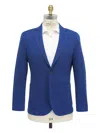 Maurizio Baldassari Patch-pocket Wool Blazer In Blue