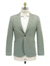 Maurizio Baldassari Patch-pocket Wool Blazer In Green
