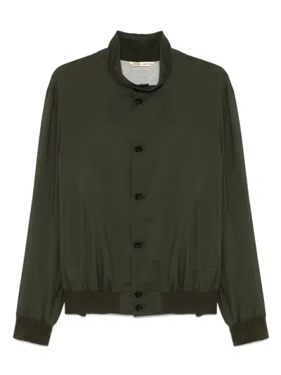 Maurizio Baldassari Stand Up-collar Bomber Jacket In 绿色