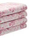 Maurizio Italy 200 Thread Count 4pc Sheet Set