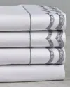Maurizio Italy Double Scallop Sheet Set