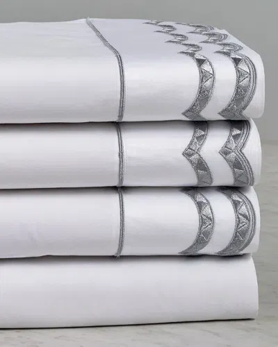 Maurizio Italy Double Scallop Sheet Set
