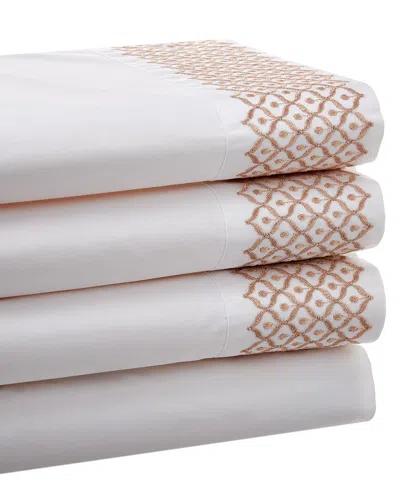Maurizio Italy Drops Sheet Set In Brown