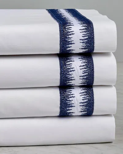 Maurizio Italy Jaws Embroidered Sheet Set