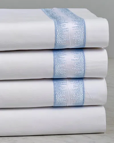 Maurizio Italy Jaws Embroidered Sheet Set