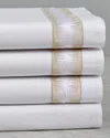 Maurizio Italy Jaws Embroidered Sheet Set