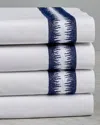 Maurizio Italy Jaws Embroidered Sheet Set