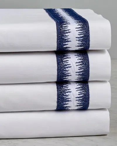 Maurizio Italy Jaws Embroidered Sheet Set