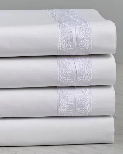 Maurizio Italy Jaws Embroidered Sheet Set