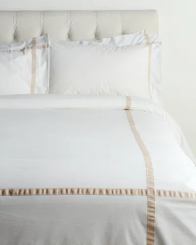 Maurizio Italy Notting Hill Duvet Set In White