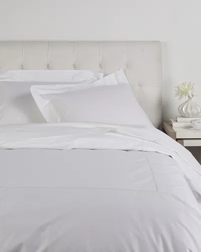 Maurizio Italy Single Line Beige Embroidered Duvet Set