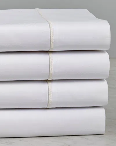 Maurizio Italy Single Line Beige Embroidered Sheet Set