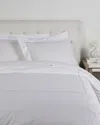 Maurizio Italy Single Line Powder Blue Embroidered Duvet Set