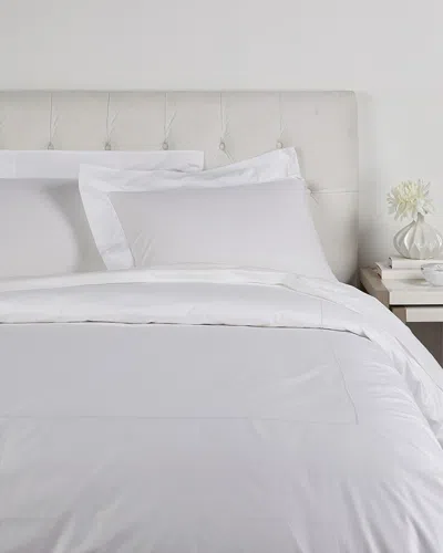 Maurizio Italy Single Line White Embroidered Duvet Set