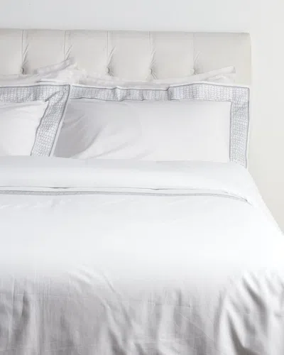 Maurizio Italy Skin Duvet Set In White